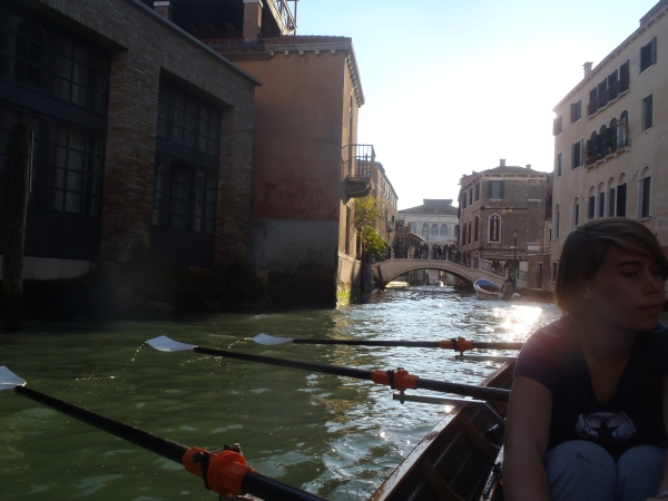 auf dem weg zum canale grande venedig 2014