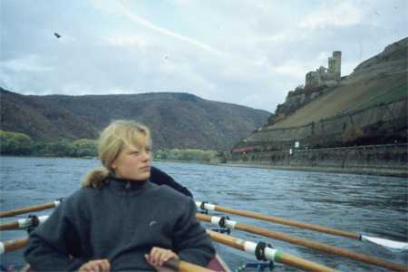 bingen anna rhein rudern Ruderboot