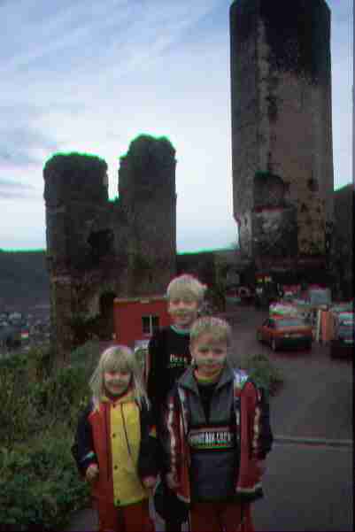 Karsten Malte und Anke auf der Burg