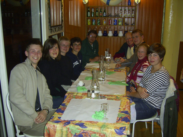 Abendessen mit Werner Hoth