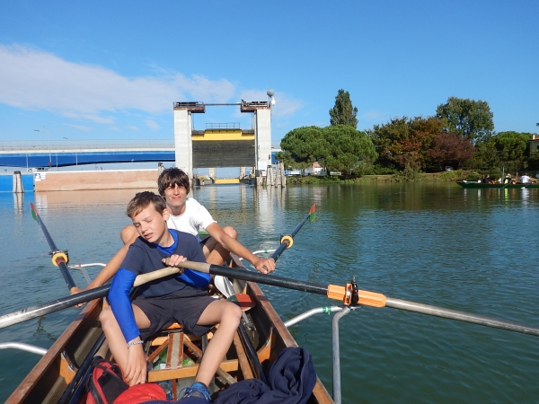 die letzte schleuse vor der lagune von venedig 2014