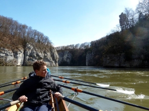 donaudurchbruch kelheim ruderboot donau 2015 donaudurchbruch kelheim ruderboot donau 2015