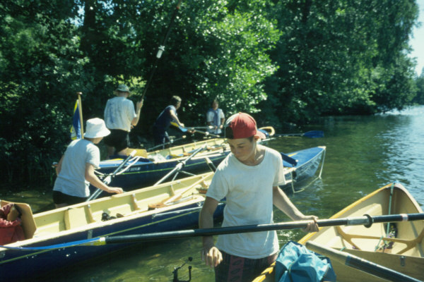 flachwasser Ruderboote kau