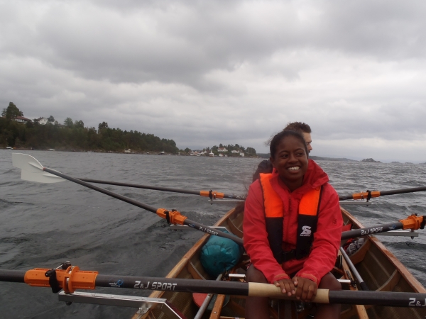 innerer Oslofjord bei 5 Beaufort 2018