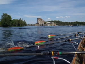 ruderboot vor der festung saimaa 2014 ruderboot vor der festung saimaa 2014