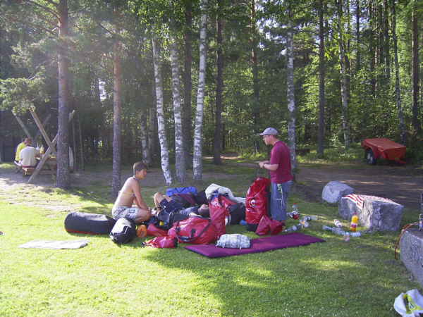 saimaa05 gepaeck der Ruderer