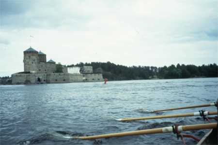 savonlinna mit ruderboot