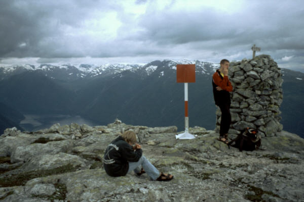 Tjugatogen Berggipfel Ruderer