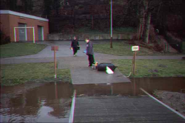 Verden bei Hochwasser