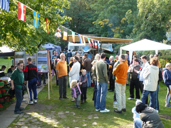 viele besuche beim drachenbootcup 08