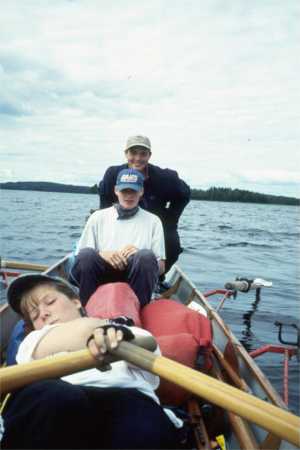 vierer Ruderboot saimaa