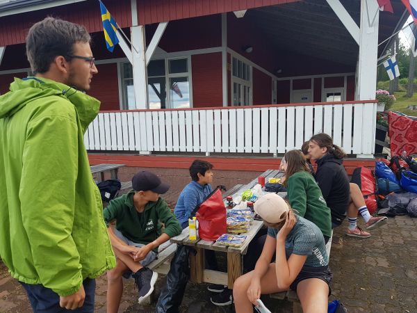 vor dem Ruderstadion 2019