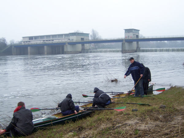 Wehr Ruderboot