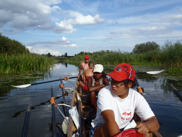 wieder mal mitten im Sumpf Oberlaendischer kanal 2015